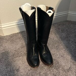 Tecovas The Harper Boots Black 7.5B